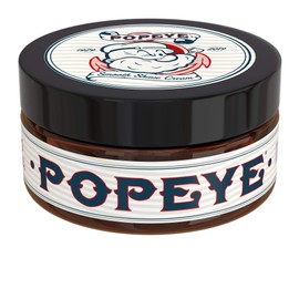 Popeye Shaving Co Shave Cream for Men Suitable for Sensitive Skin, Smooth Shaving Experience for Razor Burn and Prevent Irritation, Sandalwood Scent, 8 oz