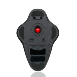 Adesso iMouse T40 Wireless Ergonomic Finger Trackball Mouse with Nano USB Receiver, Programmable 7 Button Design, and 5 Level DPI Switch, for Left and Right Hand