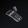 DEEKOUDT 10Pcs Crystal Clear Acrylic Hinged Latch, Snap Door/Box Hinge