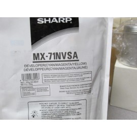 Sharp Genuine Sharp MX-71NVSA Cyan Magenta Yellow Developer