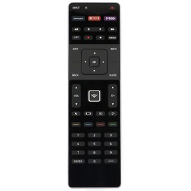 XRT510 Replace IR Remote Control fit for VIZIO Smart TV HDTV M-Series M321I-A2 M401I-A3 M471I-A2 M501D-A2 M501D-A2R M551D-A2 M551D-A2R M601D-A3 M601D-A3R M651D-A2 M651D-A2R M701D-A3 M801D-A3