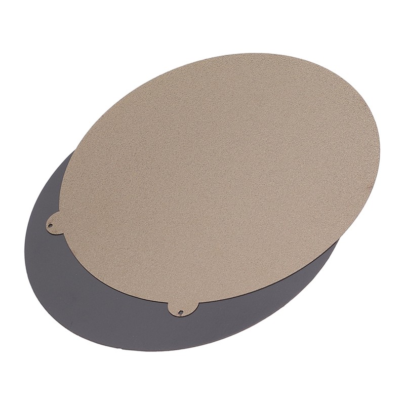 Round Textured Flexible Spring Steel Plate with Magnetic Base Double