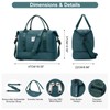 Travel Bag with Shoes Compartment,Weekender Bags for Women Travel,Carry On