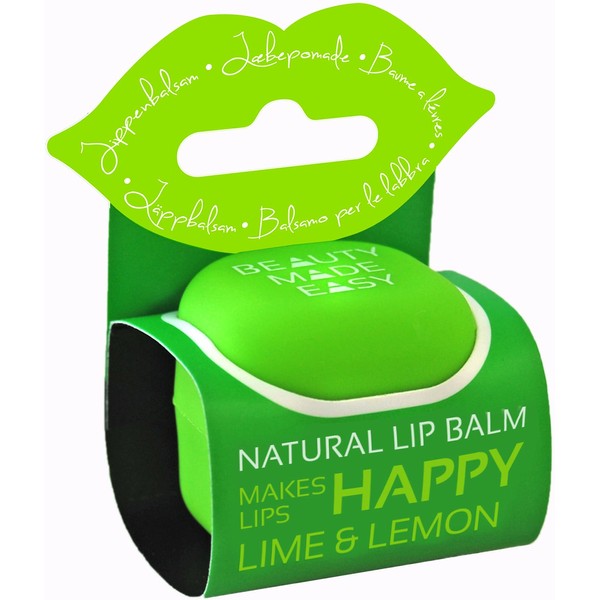 BEAUTY MADE EASY Lime & Lemon Lip Balm, 7 g