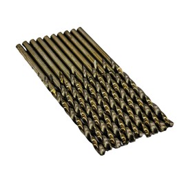 ORANGE TORNADO 10 Pack M35 Cobalt 5/32" jobber Twist Drill bits Fully Ground