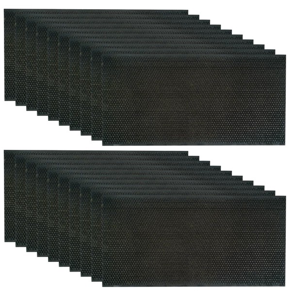 20Pcs Beehive Foundation Sheet Beehive Beeswax Coated Foundation Sheet Bee