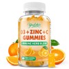 Vitamin C + D3 5000IU + Zinc Gummies for Adults,