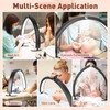 HITTI 29in Large Half Moon Light for Nail Desk with