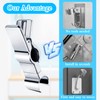 Lweiiws Shower Head Holder for Slide Bar Adjustable 20-29mm, Adjustable