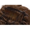 Short Messy Curly Dish Hair Bun Extension Easy Stretch hair
