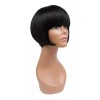 BM Peluca De Cabello Humano Liso De Cabello Virgen Brasileño