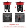 0XBIT Odor Proof Floor Drain, 2 Pieces Floor Drain Basement,