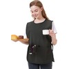 Nanxson Waterproof Cobbler Apron for Women with Pockets Barber Smock