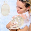 CLDURHGE Back Brush for Body Scrub, Multifunctional Back Brush Set