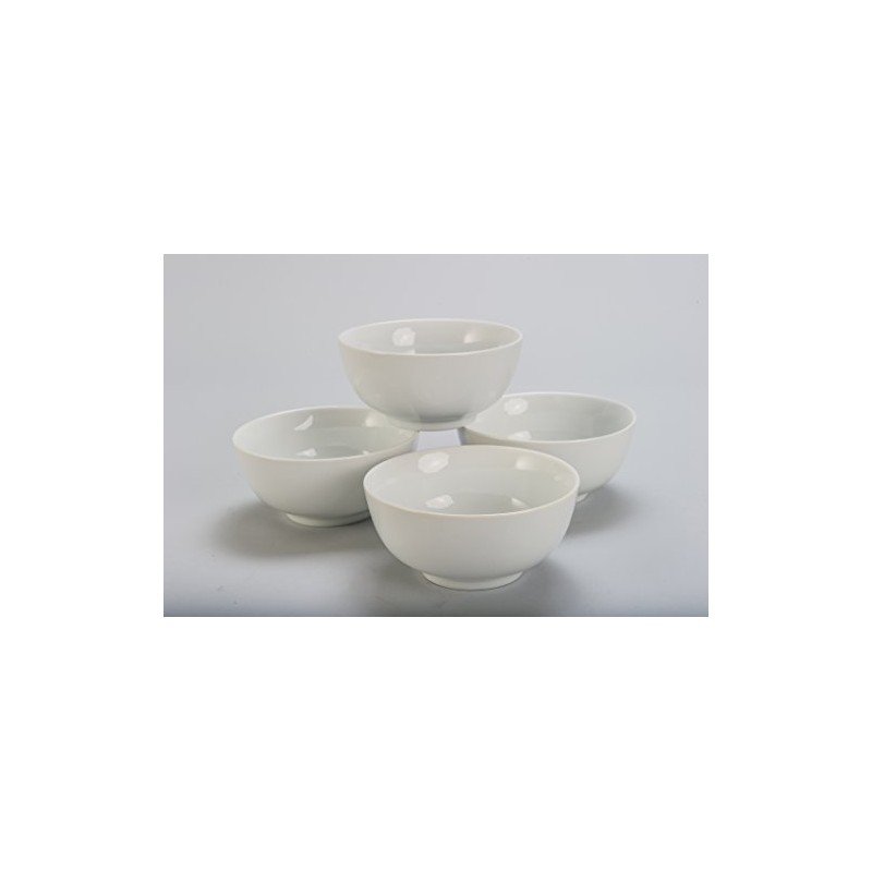 BIA Cordon Bleu 24-Ounce Chowder Bowl, Set of 4, White