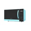 FRIGIDAIRE 0.9-Cubic Feet Microwave Oven with Oversized Display, Blue