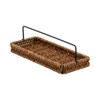 Nakabayashi RSS-PT01BR Rattan Style Penttray Brown