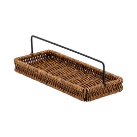 Nakabayashi RSS-PT01BR Rattan Style Penttray Brown