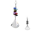 Suncatcher Crystal Triangle with Colourful Crystal Stones Sun Catcher for