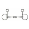 Shires Trense mit Lozenge S/STEEL 15,2 cm