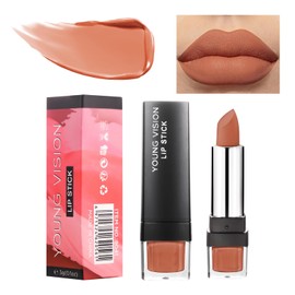 Matte Long Lasting Lipstick - Matt Velvet Lipstick Waterproof Non Stick Cup Lipstick, Not Fade Matte Lip Gloss, Tinted Lipstick for Girls & Women (02#, 20g)