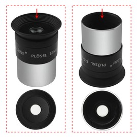Alstar 1.25" 12.5mm Plossl Telescope Eyepiece - 4-Element Plossl Design - Threaded for Standard 1.25inch Astronomy Filters