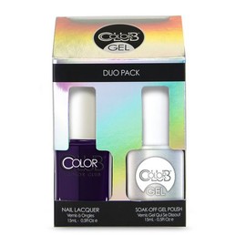 Color Club Nail-robi Gel + Lacquer Duo Includes 1 Each Of 05gel1019 and 05a1019, 0.5 fluid_ounces