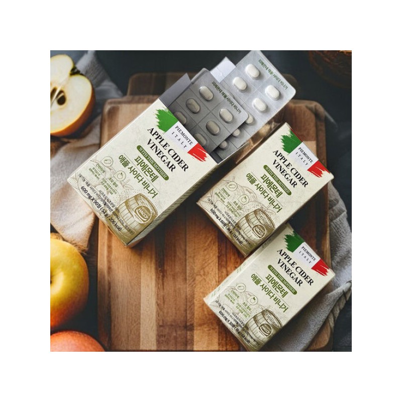 피에몬테 유기농 애사비 90정3박스(총270정) + 애사비스틱 1박스 Piedmont Organic Asabi