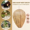MUNSKT Pack of 2 Wasp Nest Dummy Weatherproof Hornet Nest