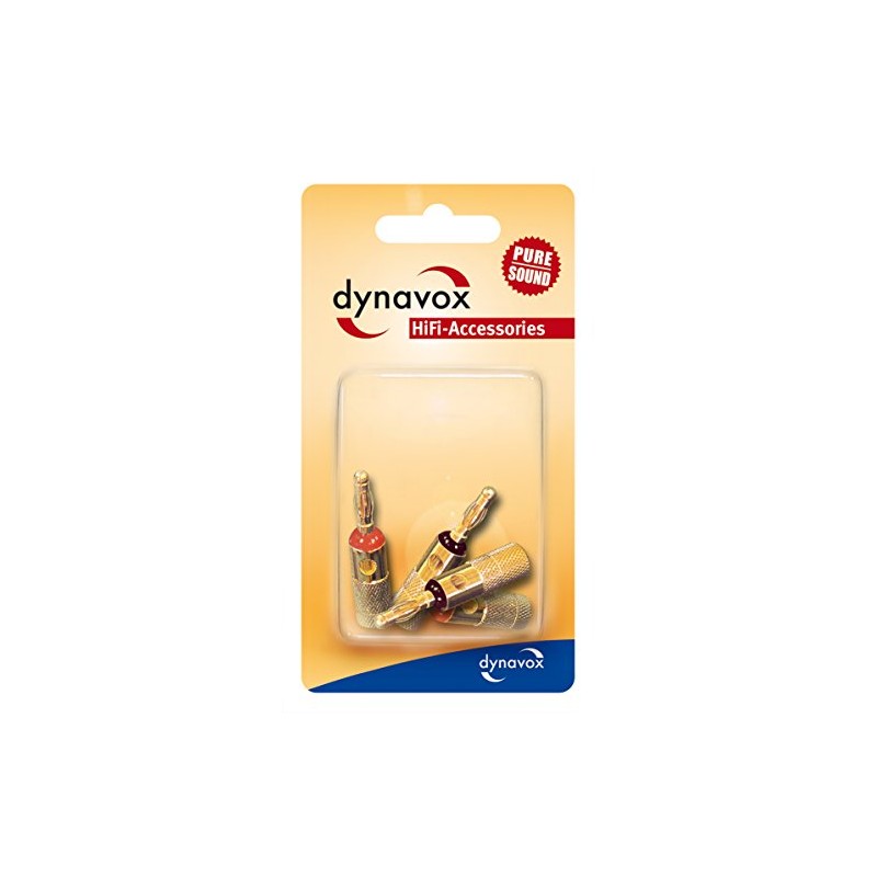 DynaVox BANANENSTECKER 4ER ROT