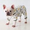 BT Bear Fat Dog Clothes,Autumn Winter Soft Warm Dog Pajamas