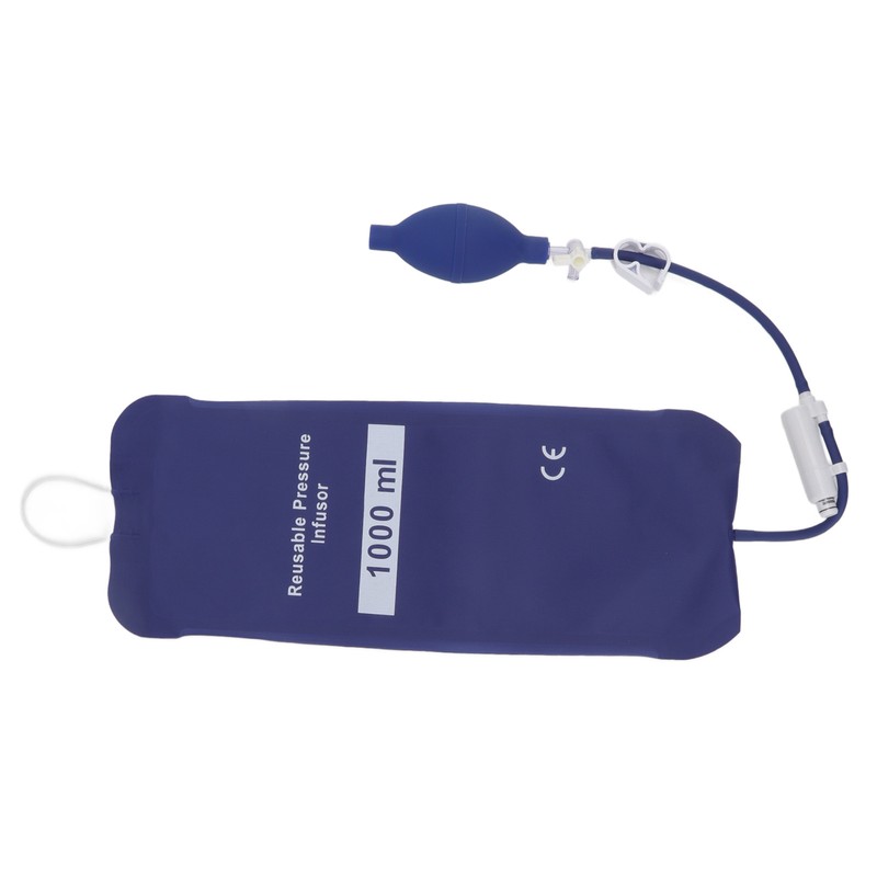 Pressure Infusion Bag 1000ml TPU Cloth Good Air Tightness Reusable