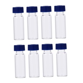 STOBAZA 100Pcs Screw Neck Glass Sampling Vial with for Hplc Applications for Lab Testing and Chemical Storage