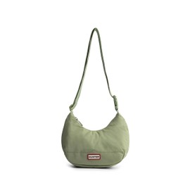 Hunter Nylon Mini Hobo Glam Green