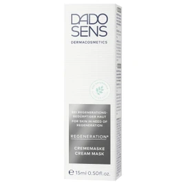 DADO SENS Regeneration E Cream Mask 50 ml – Regenerating Mask with Intensive Anti-Ageing Care – Accompanying Therapy for Neurodermatitis & Psoriasis, Vegan