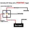 irhapsody 1 Pack 40/30 AMP 12V DC Waterproof Relay Kit