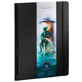 Hahnemühle Watercolour Book 100% Cotton, 250 g/m², Matte, Surface-Glued, 30 Sheets/60 Pages, Watercolour Book (A4 - Portrait Format)