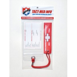 Tact Med Emergency Information Card