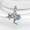 MULA 925 Sterling Silver Charms for Bracelets and Necklaces Lipstick
