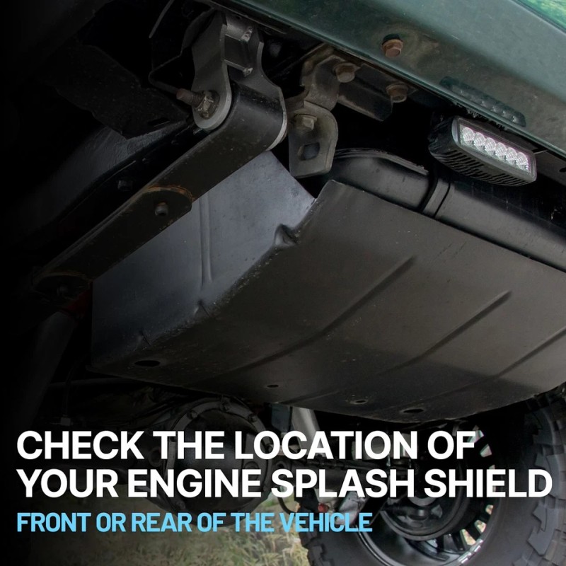 Engine Splash Shields Front for Chevy 60005892 Buick Envista Trailblazer