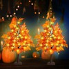 2 Pack 24 Inch Fall Decor Maple Tree - 2FT