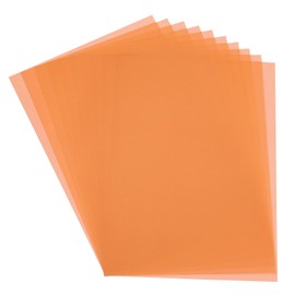 PATIKIL Trace Paper, 30 Sheet A4 Translucent Tracing Paper Pad 8" x 12" 100 GSM for Tracing Images Sketching Drawing Painting Ink Pencil Marker, Orange