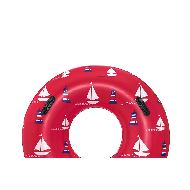 Bestway Nautical Swim Ring Diameter 119 cm Assorted Colours