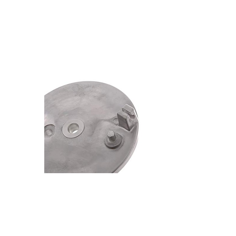MZA Rear Brake Plate Natural with Hole for Brake Contact