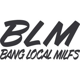 BLM Vinyl Sticker | 6" by 3" | Black Vinyl