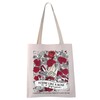 Rose In A Graveyard Bookish Tote Bag V Graveyard Book