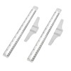 T-Shaped Square Ruler T-Square Plastic Transparent T Ruler for Drafting