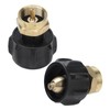 Refill Adapter Tank Cylinder Coupler Gas Propane Regulator Valve Accessory