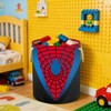 Laundry Hamper - Red Spider Web 58L Collapsible Waterproof Large