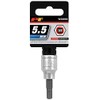 Performance Tool W38892 Hex Bit Socket, 3/8" Drive, 5.5mm